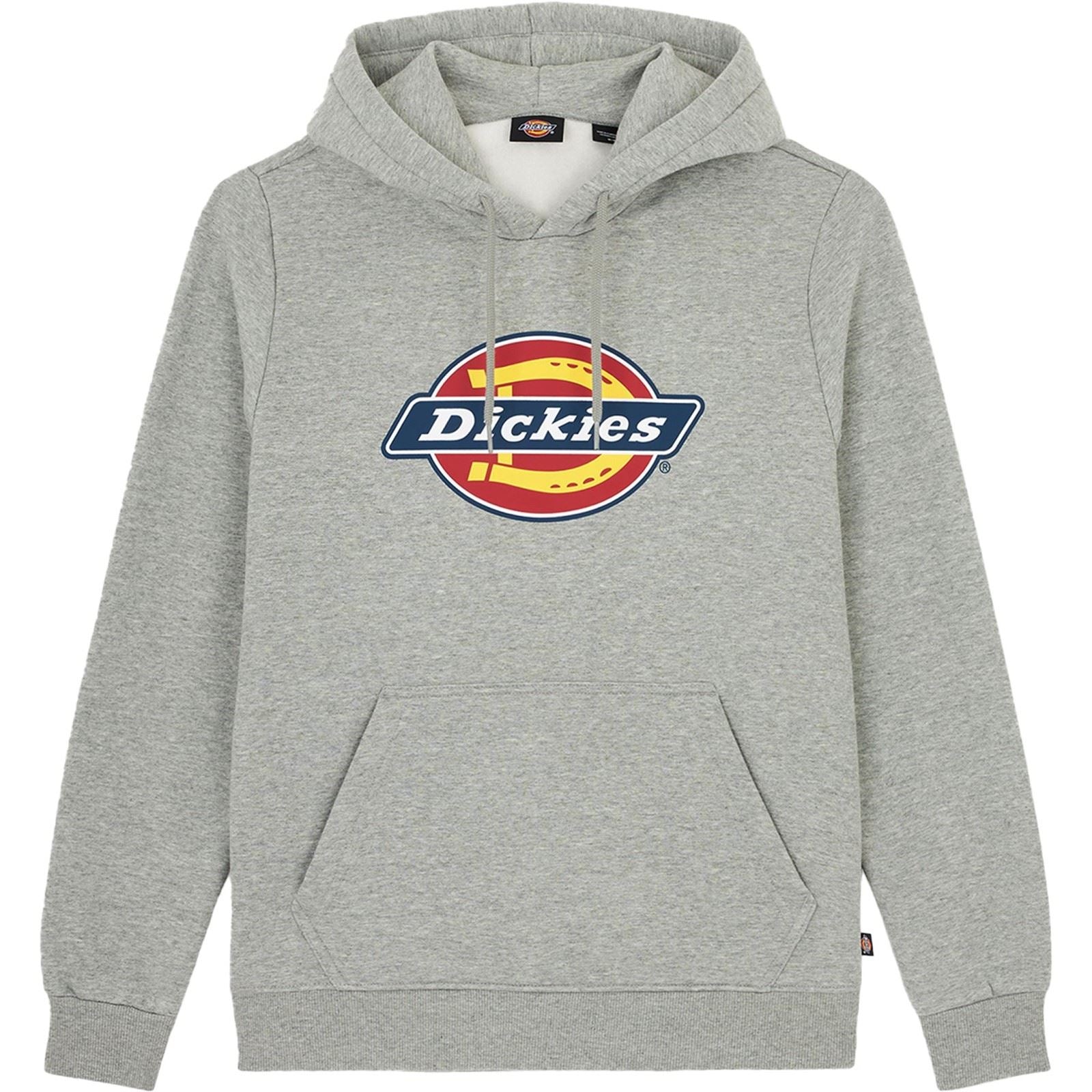 Dickies Icon Logo Hoodie Grey Hooded Sweatshirt