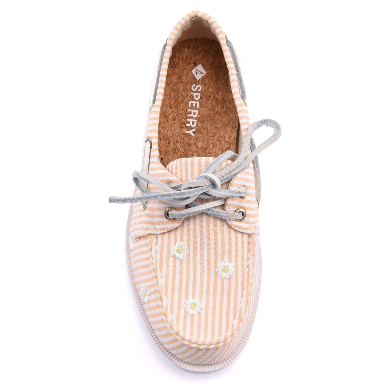 Sperry Authentic Original Textile Women's Seersucker Standard Boat Shoes