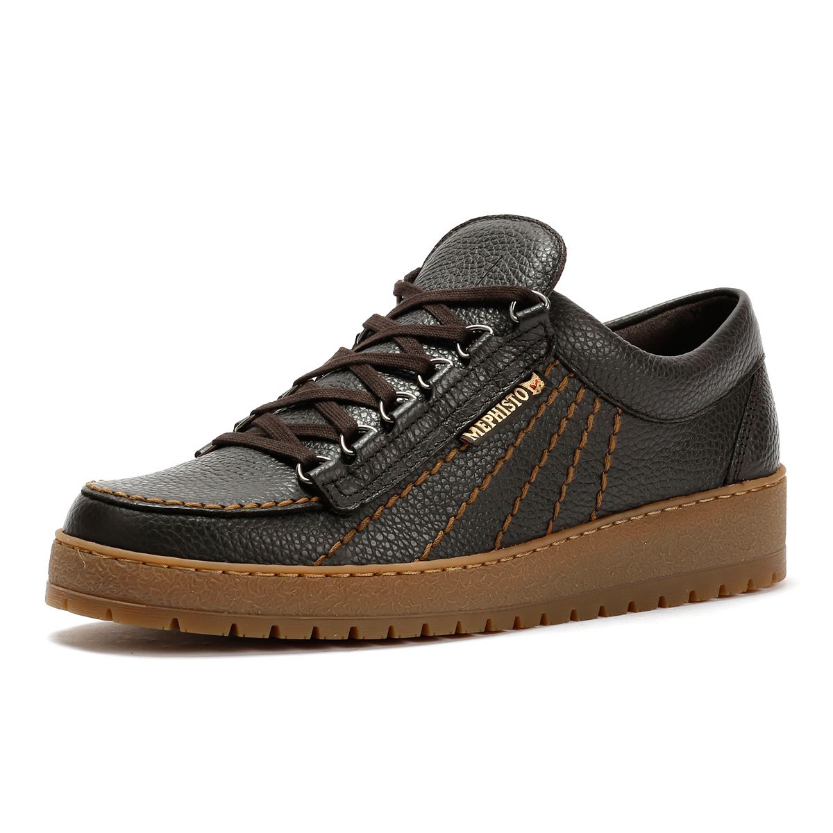 Mephisto Rainbow Oregon 1351 Leather Men's Dark Brown Shoes