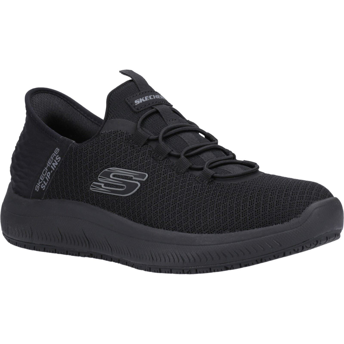 Skechers Workwear Summits - Colsin Textile Men's Black Safety Trainers