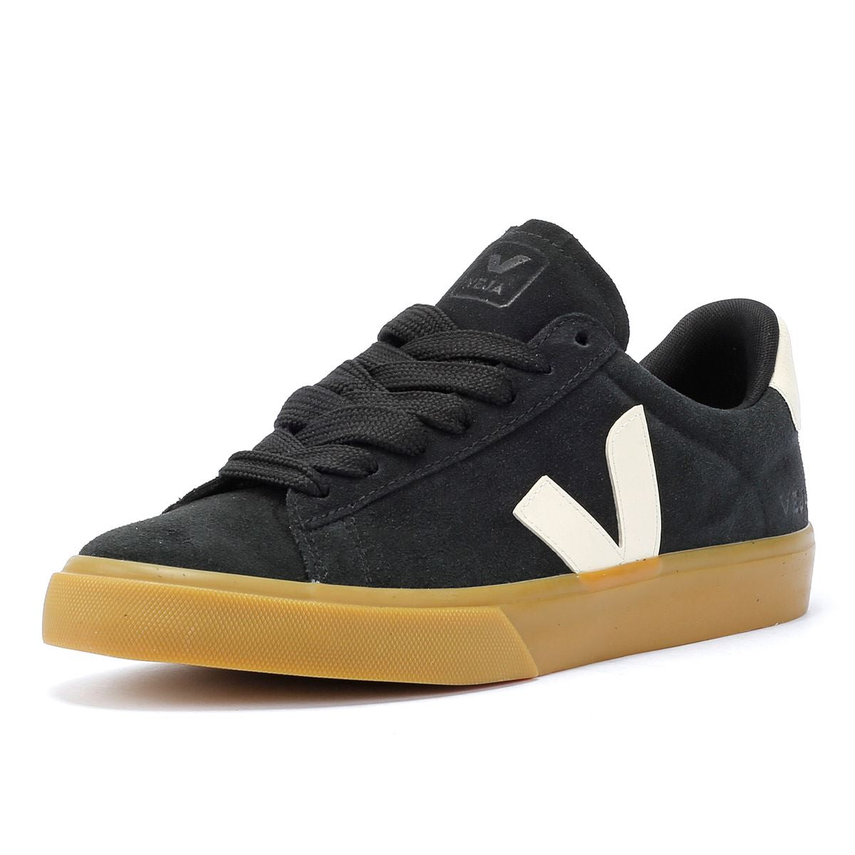 Veja Campo Suede Men's Black / Pierre Trainers