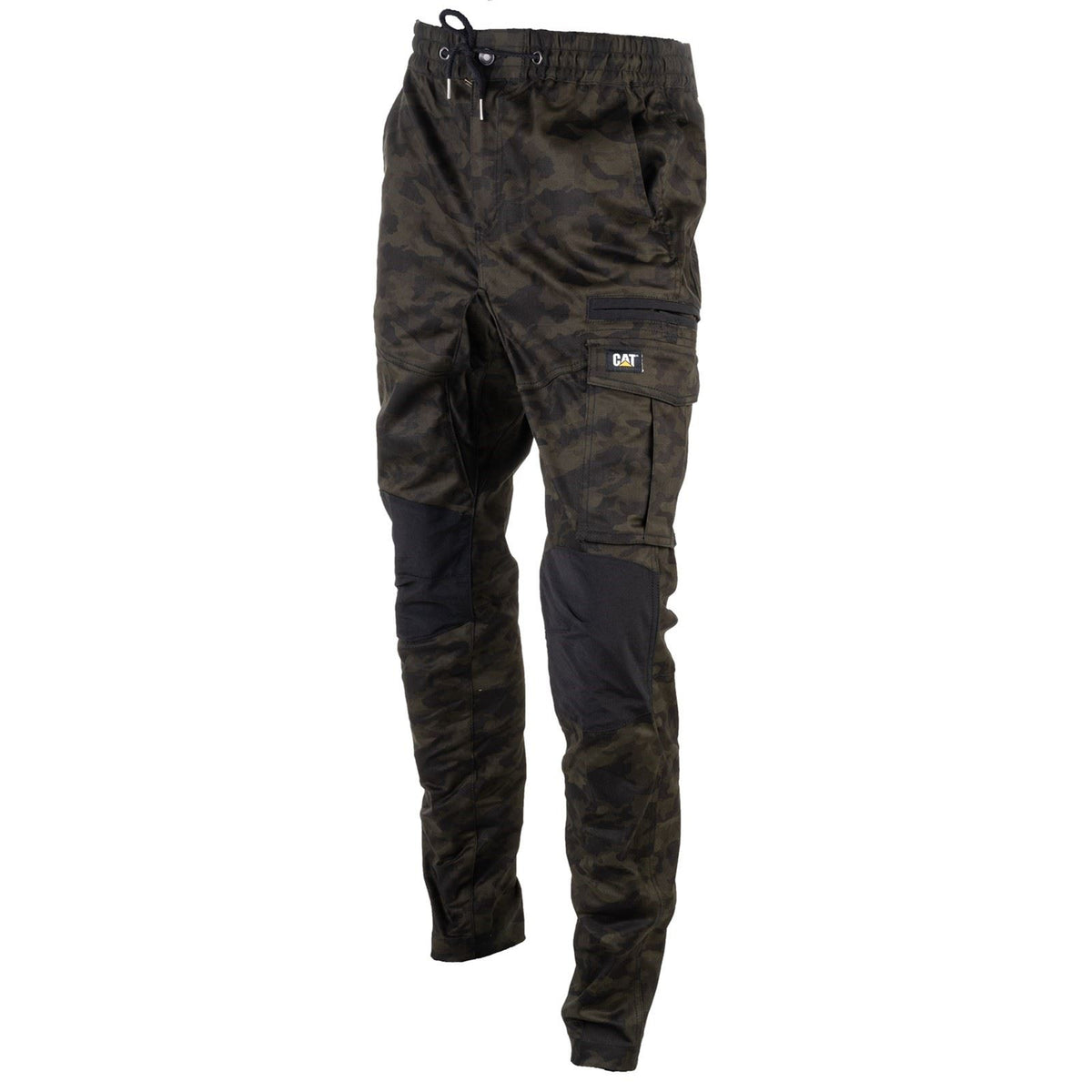 Caterpillar Dynamics Cotton Men's Green Outdoor Trousers