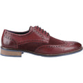 Hush Puppies Dustin Leather/Suede Men's Burgundy Brogues Shoes