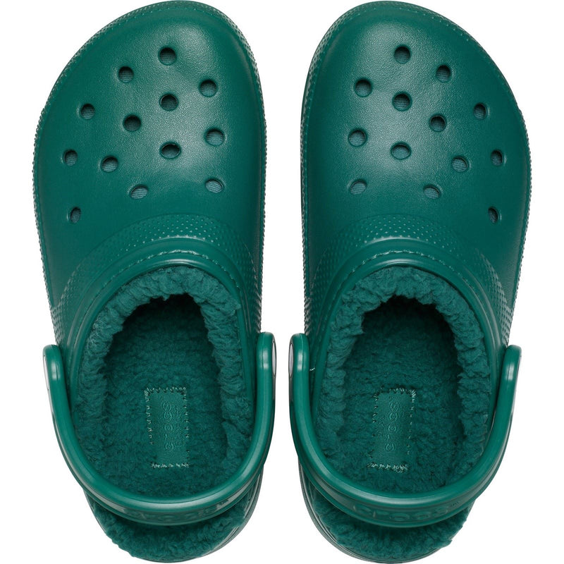 Crocs Classic Lined Clog Synthetic Emerald Clogs