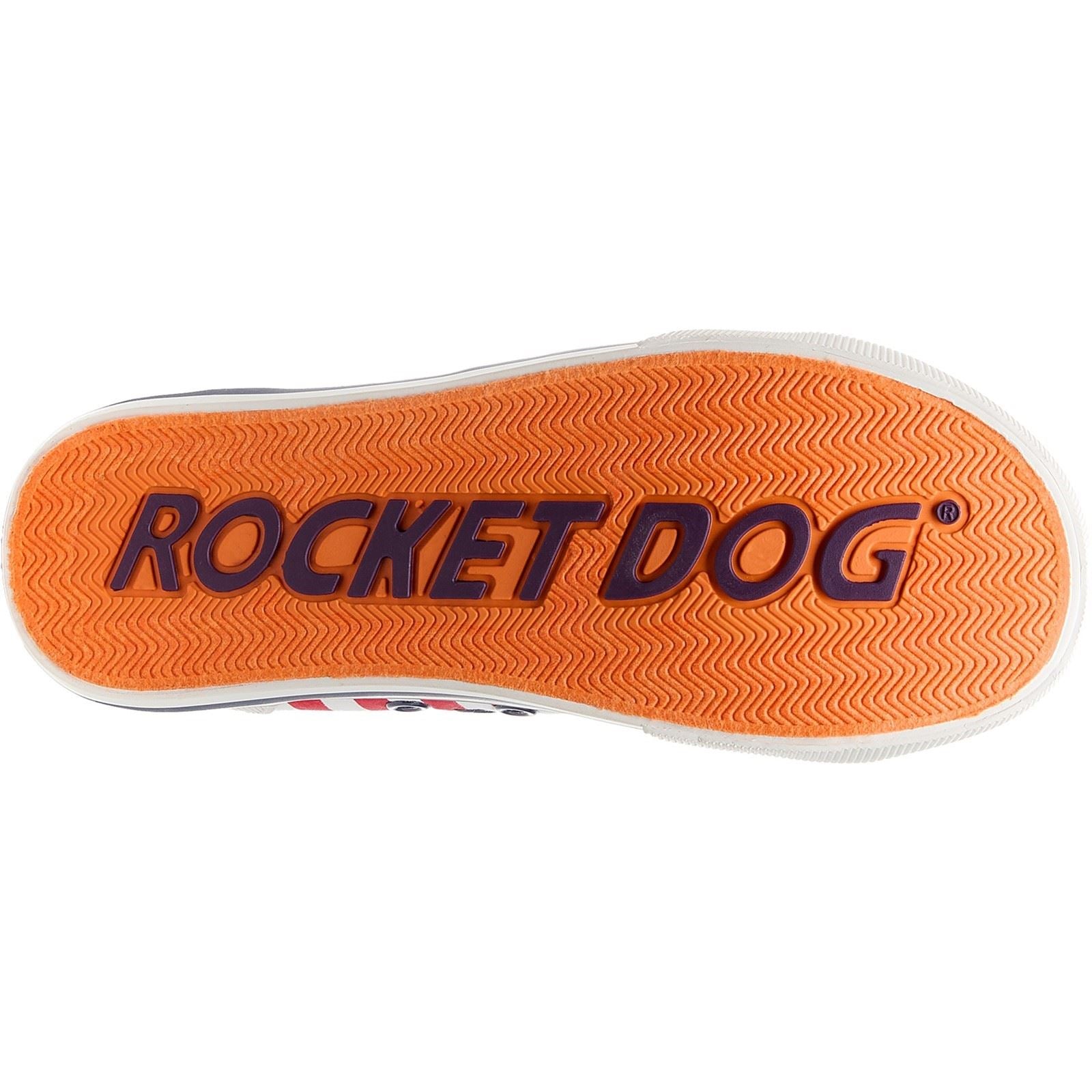 Rocket Dog Jazzin Spangle Cotton Women's Red/Navy Trainers