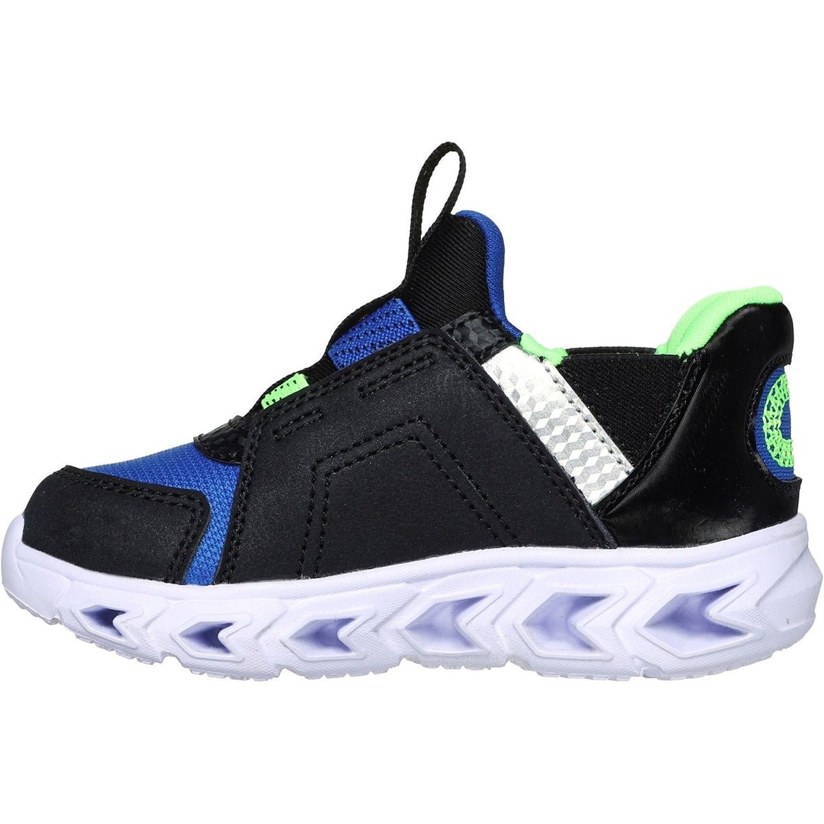 Skechers Hypno-Flash 2.0 - Vexlux Black/Blue/Lime Trainers