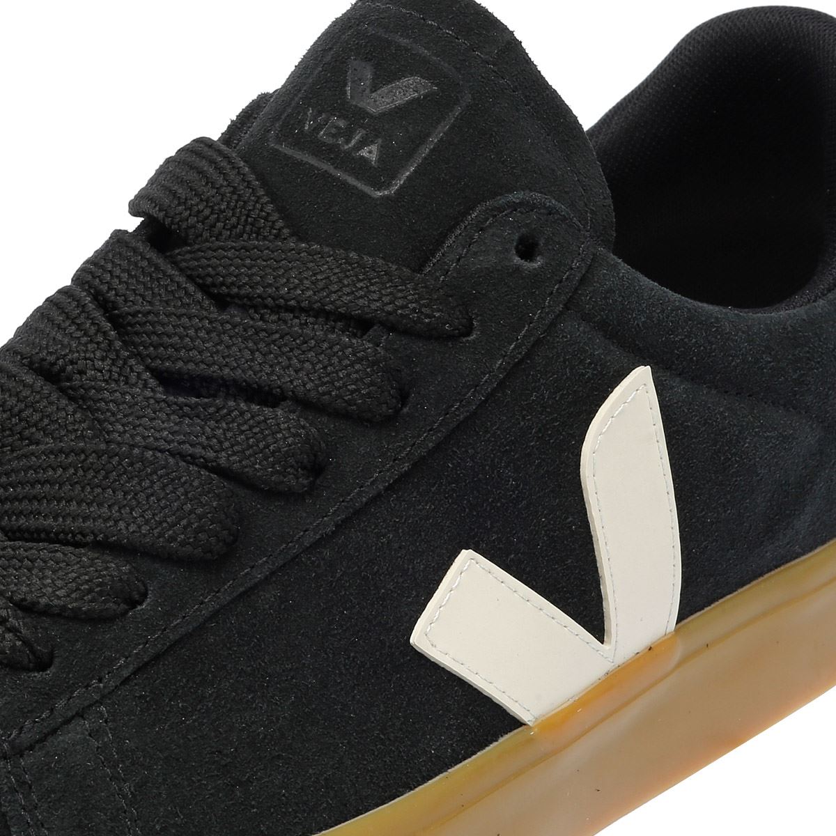 Veja Campo Suede Men's Black / Pierre Trainers