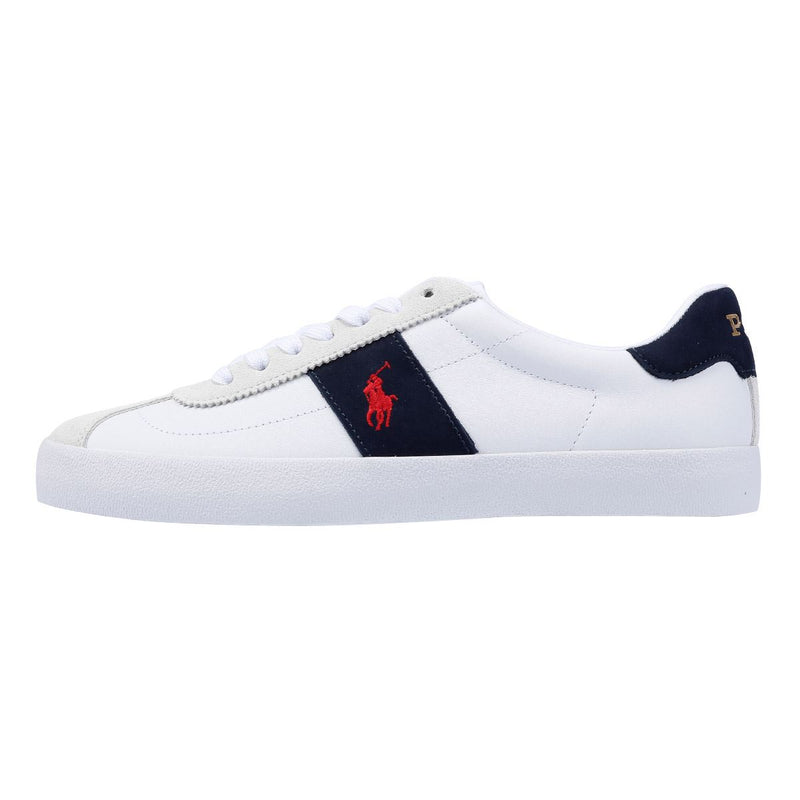 Ralph Lauren Vulc II Men's White / Navy / Red Trainers