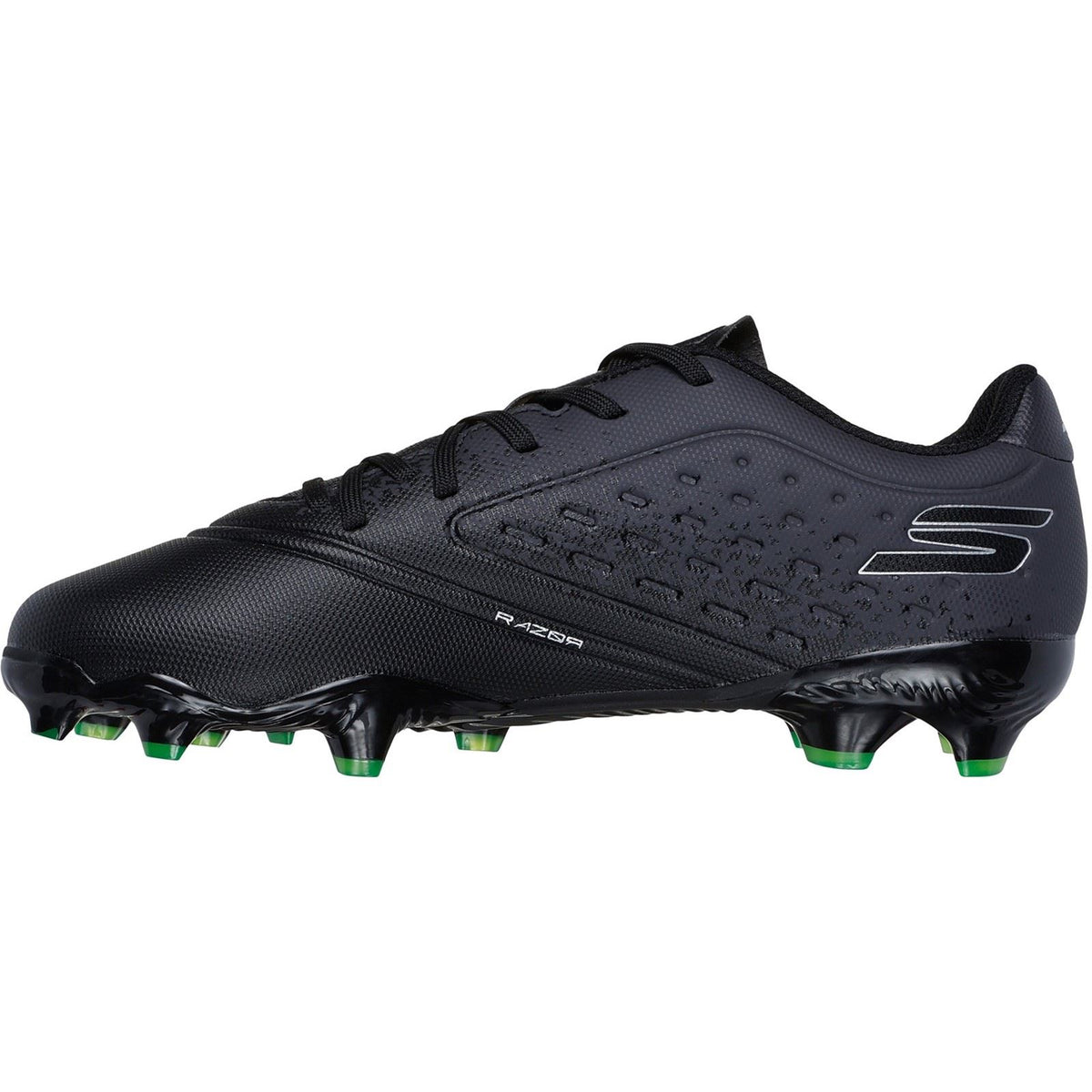 Skechers Razor 1.5 Kids Black/Silver Football Boots