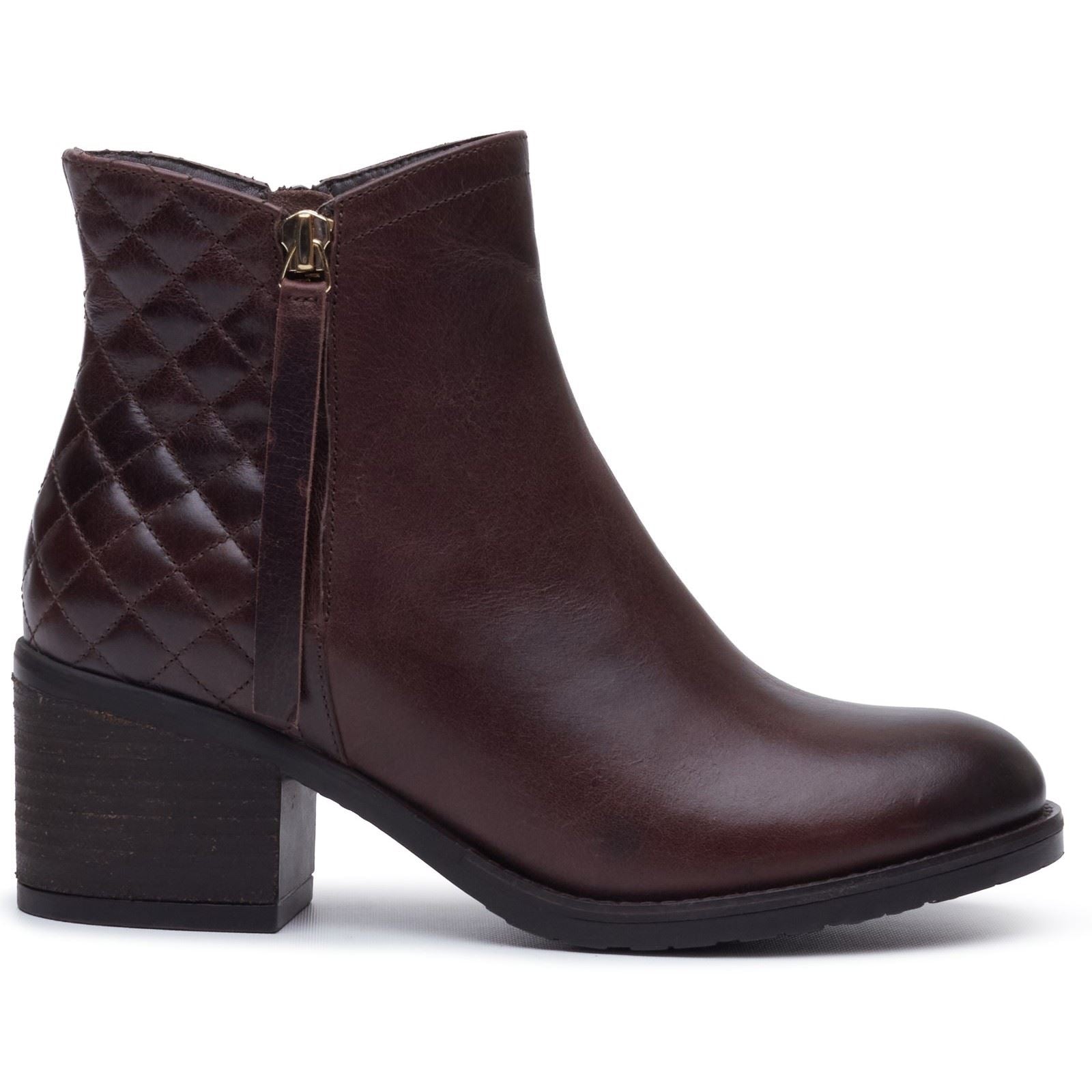 Hush Puppies Halia Leather Women's BROWN Boots