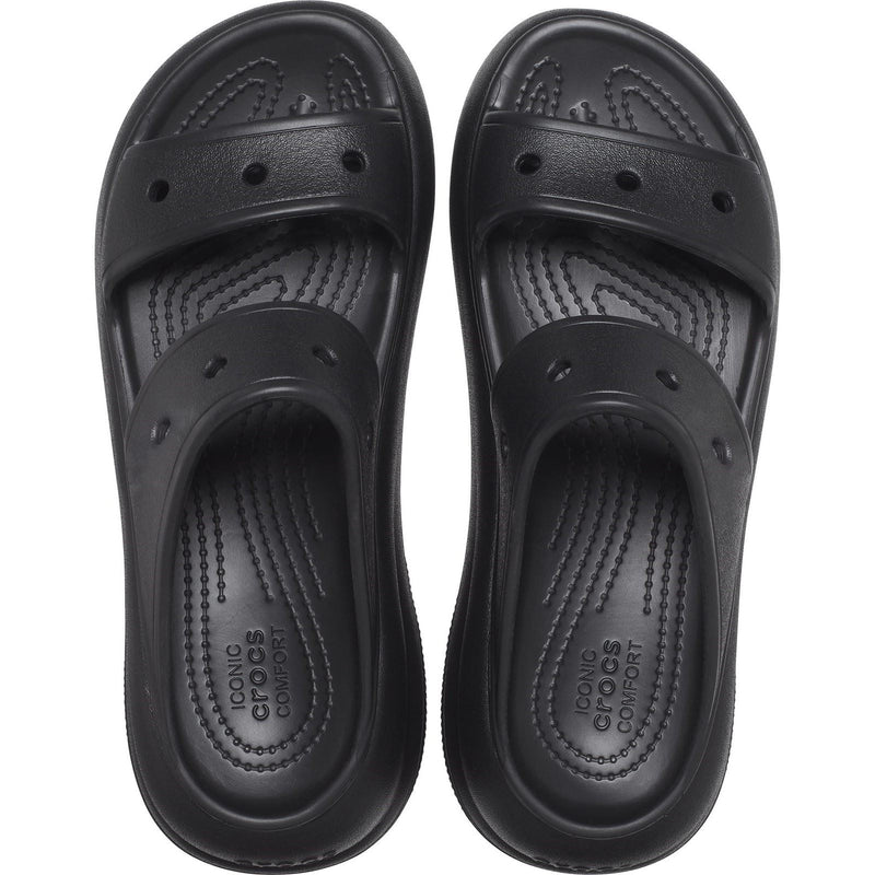 Crocs Classic Crush Synthetic Women's Black Clogs