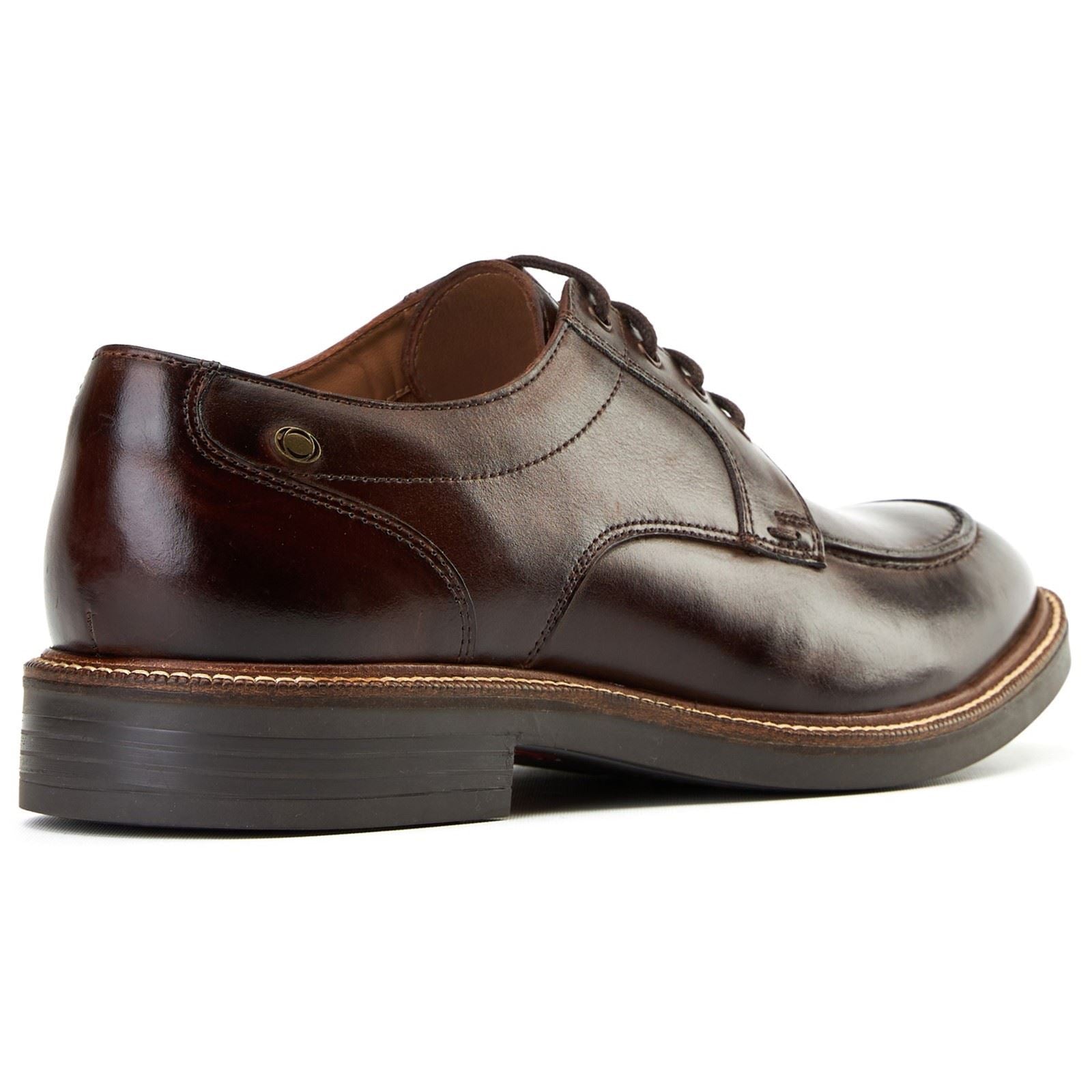 Base London Surrey Leather Men's Burnt Brown Brogues Shoes