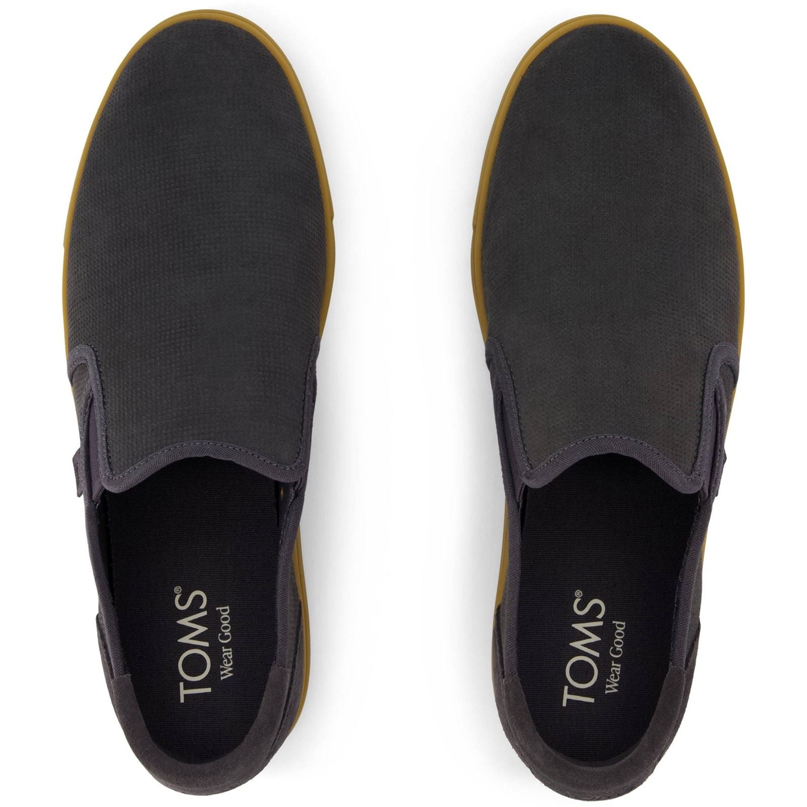 TOMS Baja 2.0 Leather Men's Forged Iron Trainers