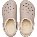 Crocs 203591 CLASSIC LINED UNI Synthetic Mushroom/Bone Clogs