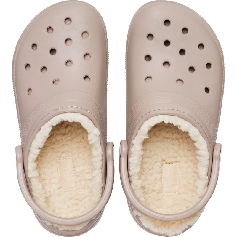 Crocs 203591 CLASSIC LINED UNI Synthetic Mushroom/Bone Clogs