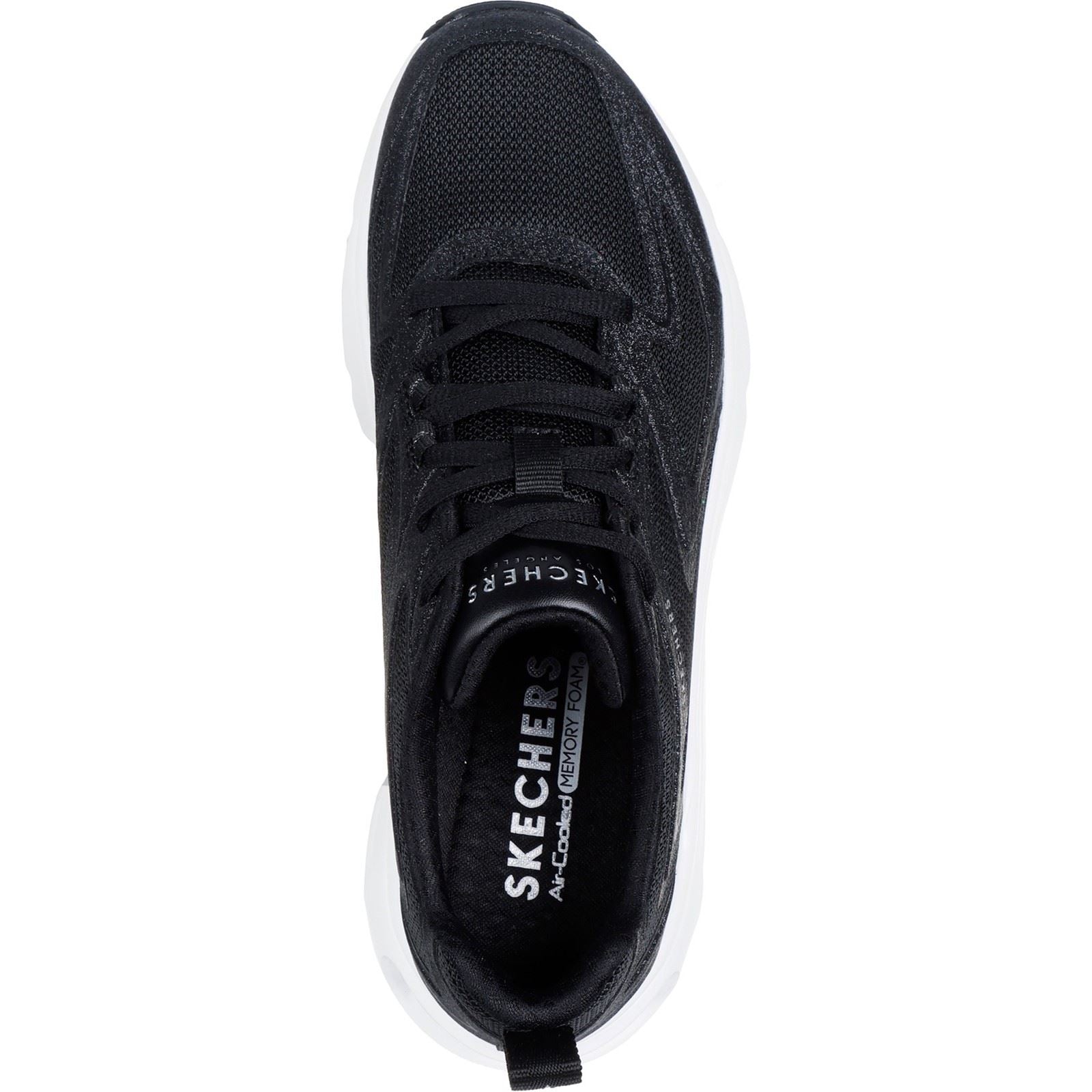 Skechers Tres-Air Uno Glit-Airy Women's Black Trainers