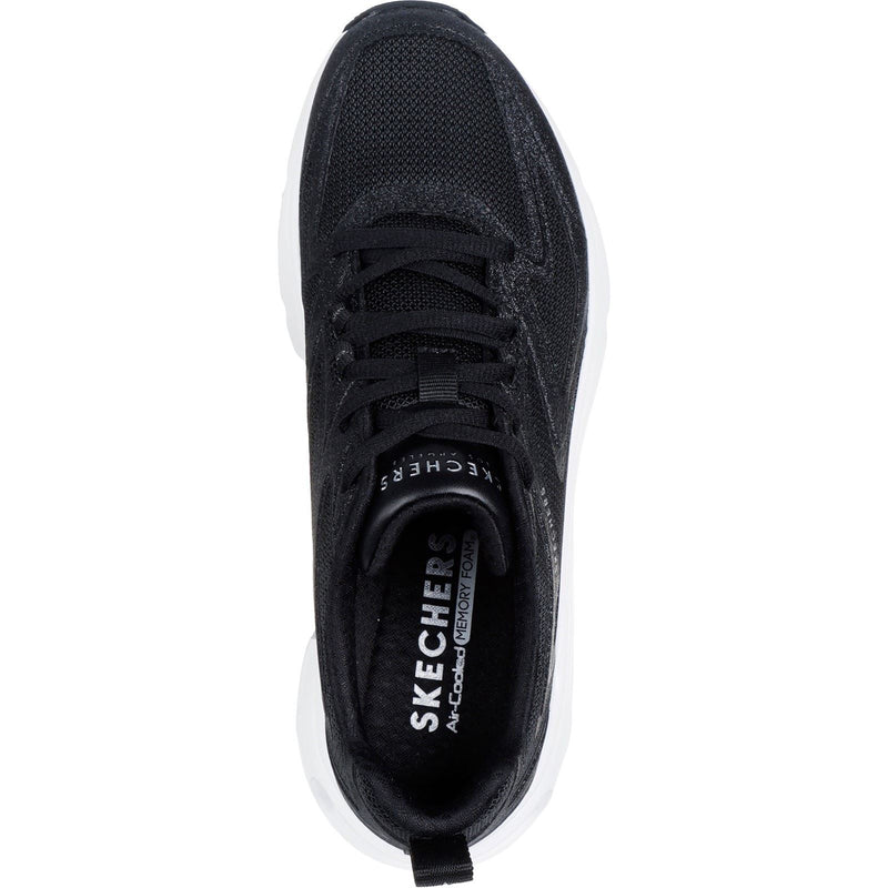 Skechers Tres-Air Uno Glit-Airy Women's Black Trainers