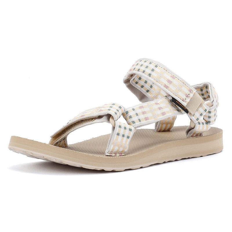 Teva Original Universal Women's Check Taupe Sandals