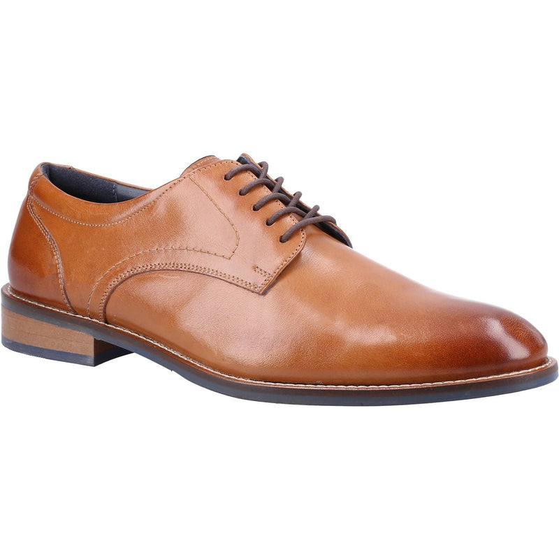 Hush Puppies Damien Lace Up Leather Men's Tan Lace-Up Shoes