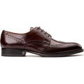 Base London Bell Leather Men's Burnt Brown Brogues Shoes