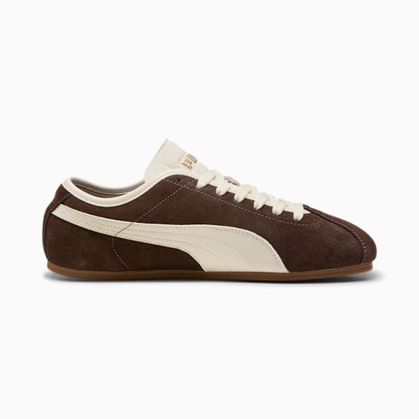 Puma Tackle Suede Chocolate/Alpine Snow Trainers