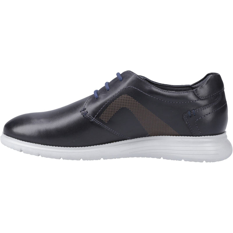 Pod Aston Leather Men's Navy Lace-Up Shoes
