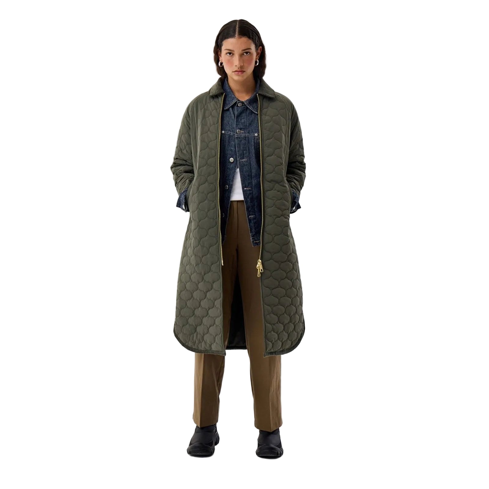 Hunter Fionn Long Women's Dark Olive