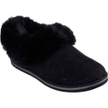 Skechers Cozy Campfire Winter Nights Synthetic Women's Black Slippers