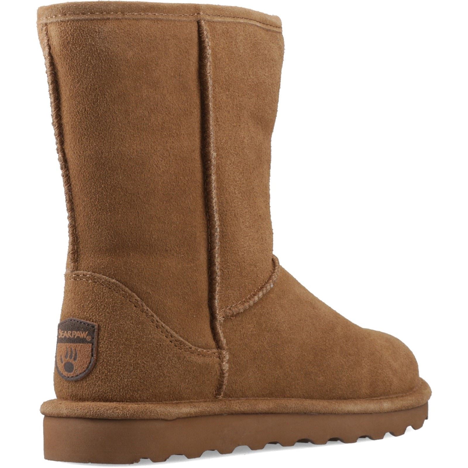 Bearpaw Elle Short Suede Women's Hickory Boots