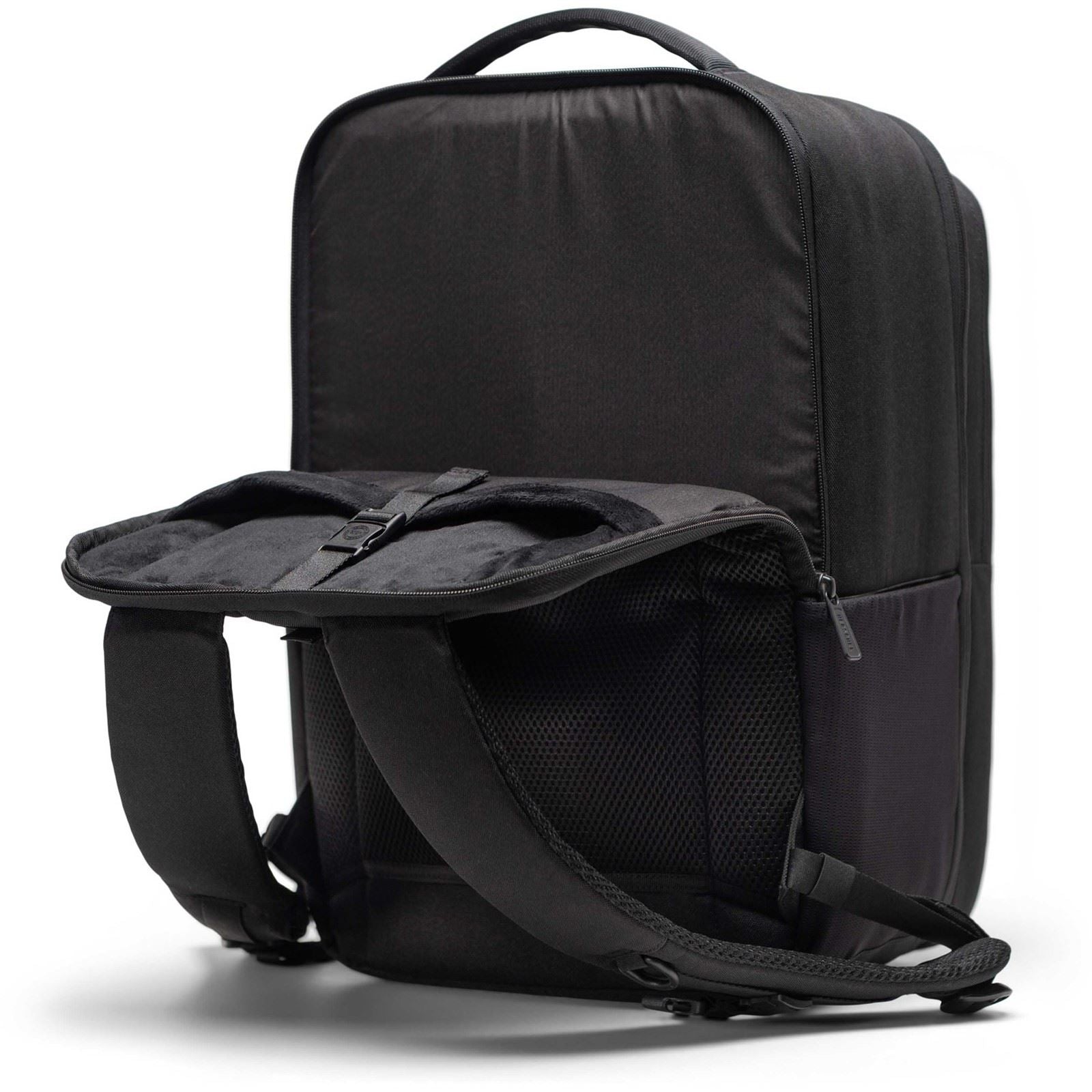 Herschel Bags Kaslo Travel Backpack Tech Polyester Black Backpack - One Size