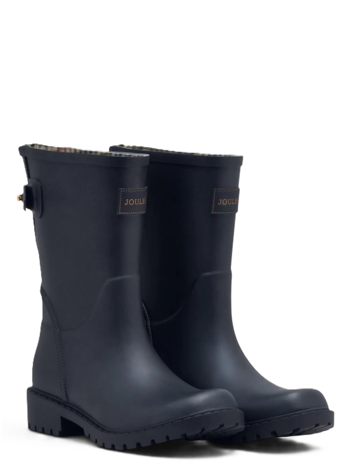 Joules Wistow Rubber Women's Navy Blue Mid Wellington Boots