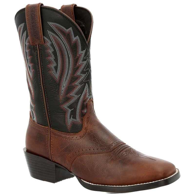 Durango Westward Leather Men's Dark Chestnut/Black Onyx Boots