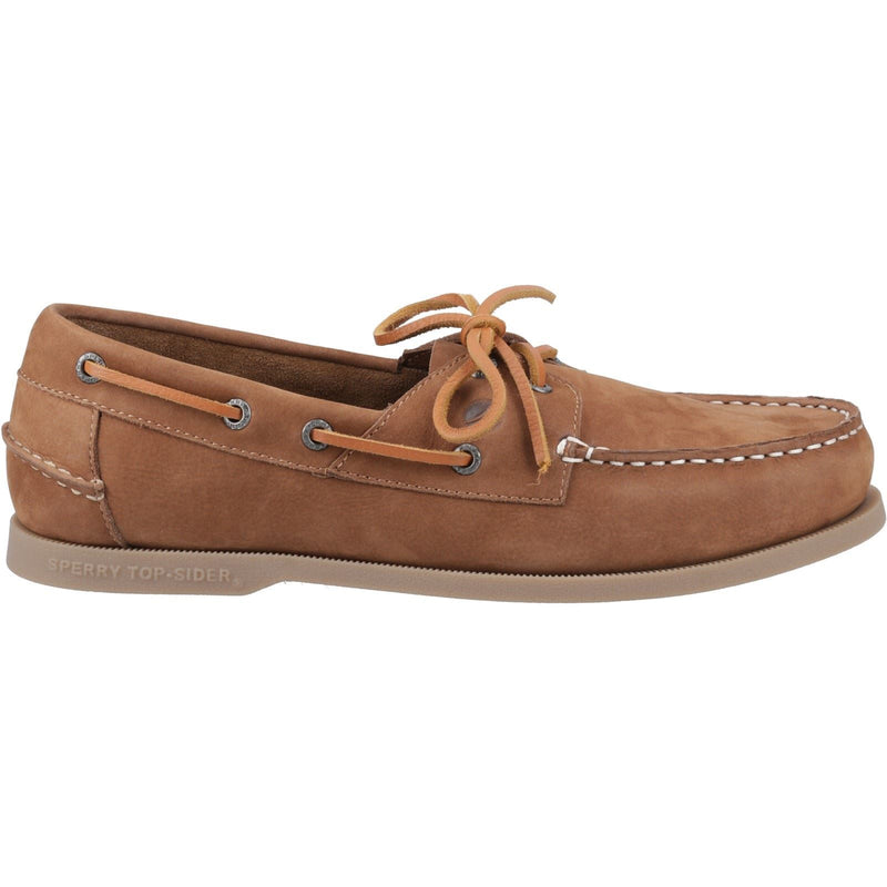 Sperry Tacoma Leather Men's Tan Boat Shoes