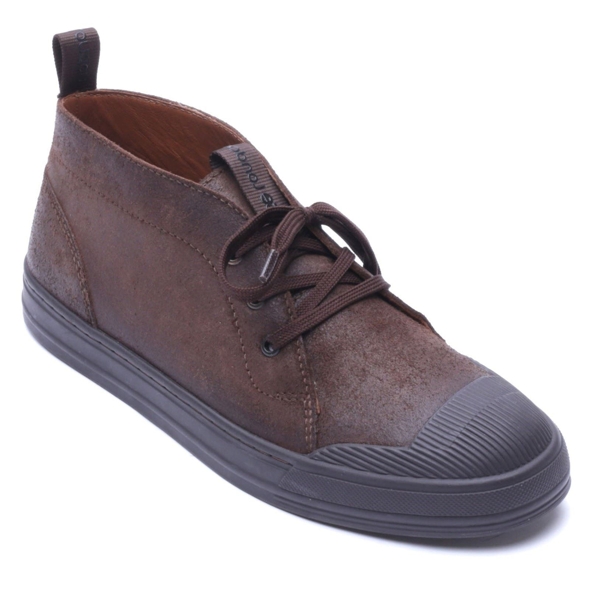 Base London Rise Leather Men's Brown Ankle Boots