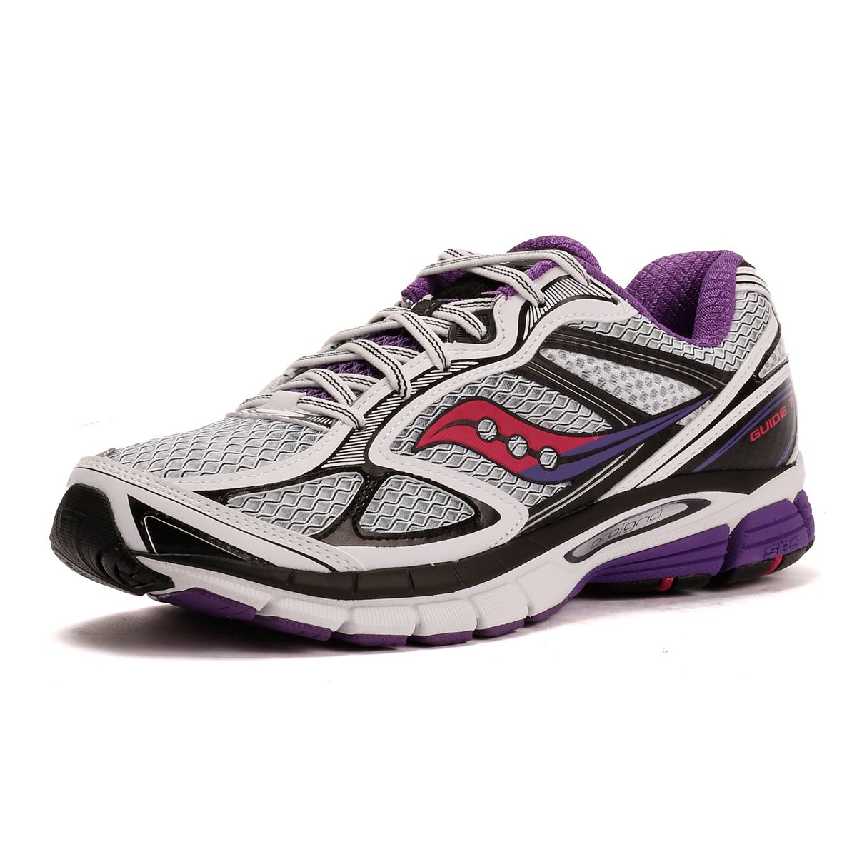 Saucony Progrid Guide 7 White/Drupe Trainers