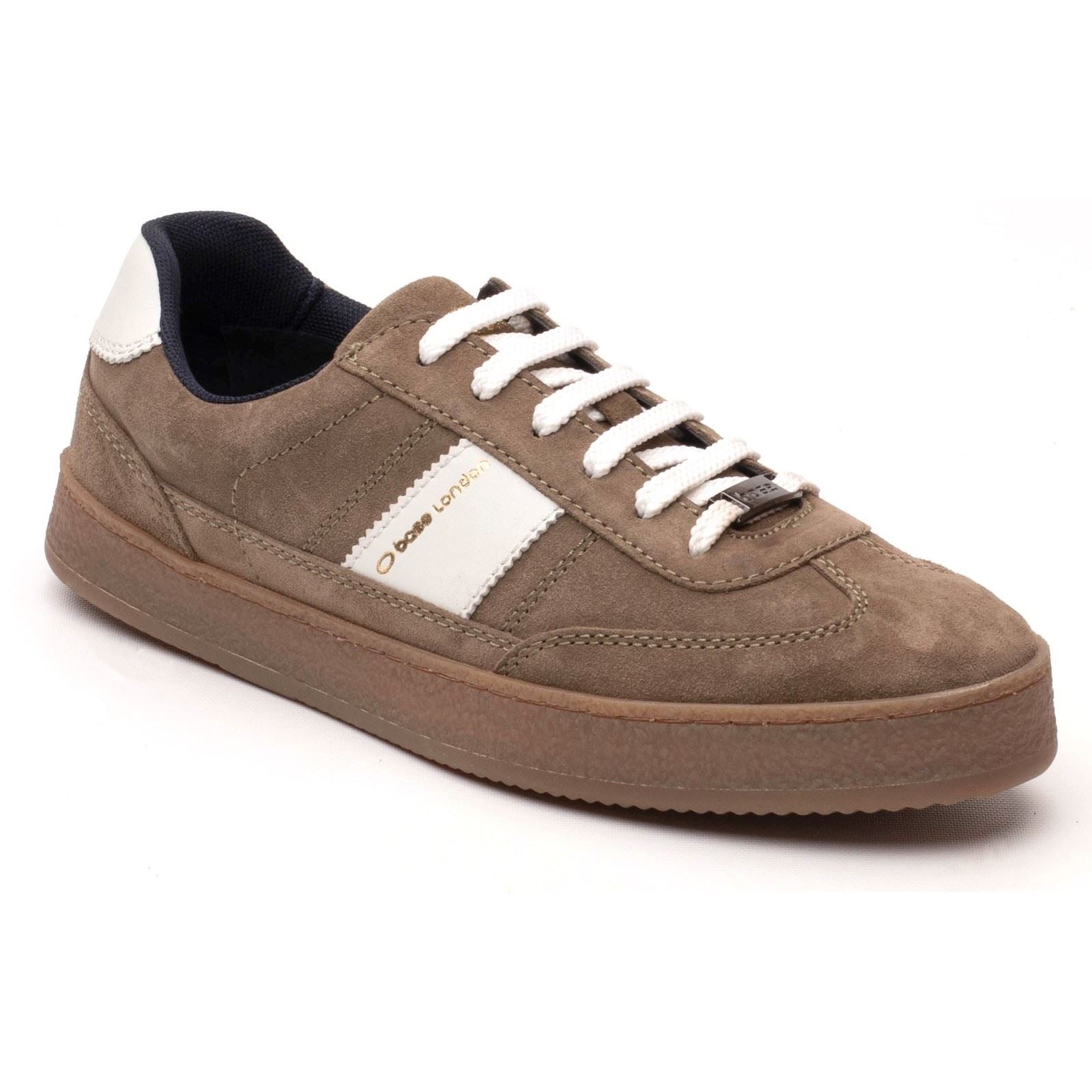 Base London Banksy Leather Men's Sage Trainers