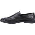 Hush Puppies Bowie Leather Men's Black Loafers