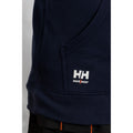 Helly Hansen Workwear Manchester Zip Cotton Men's Blue Hooded Sweatshirt