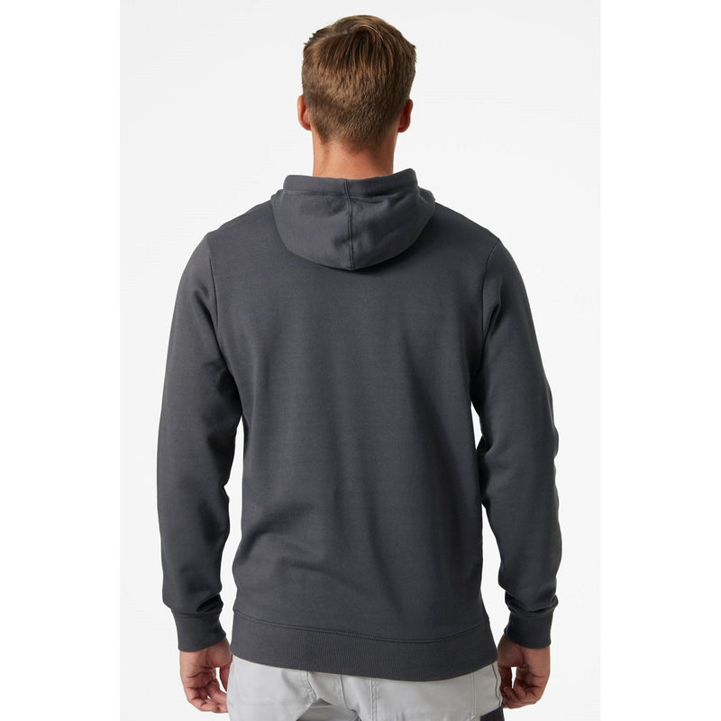Helly Hansen Workwear Classic Cotton Men's Grey Hooded Sweatshirt