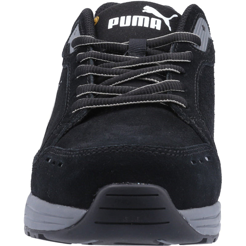 Puma Safety Airtwist Low S3 Suede Black Safety Trainers