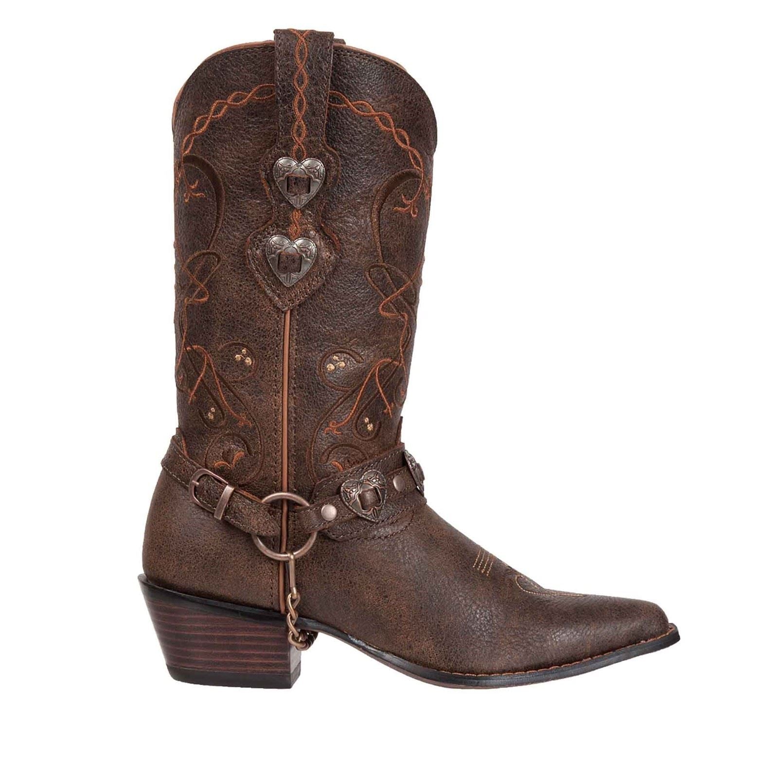 Durango Crush Heartbreaker Leather Women's Dusk To Dawn Boots