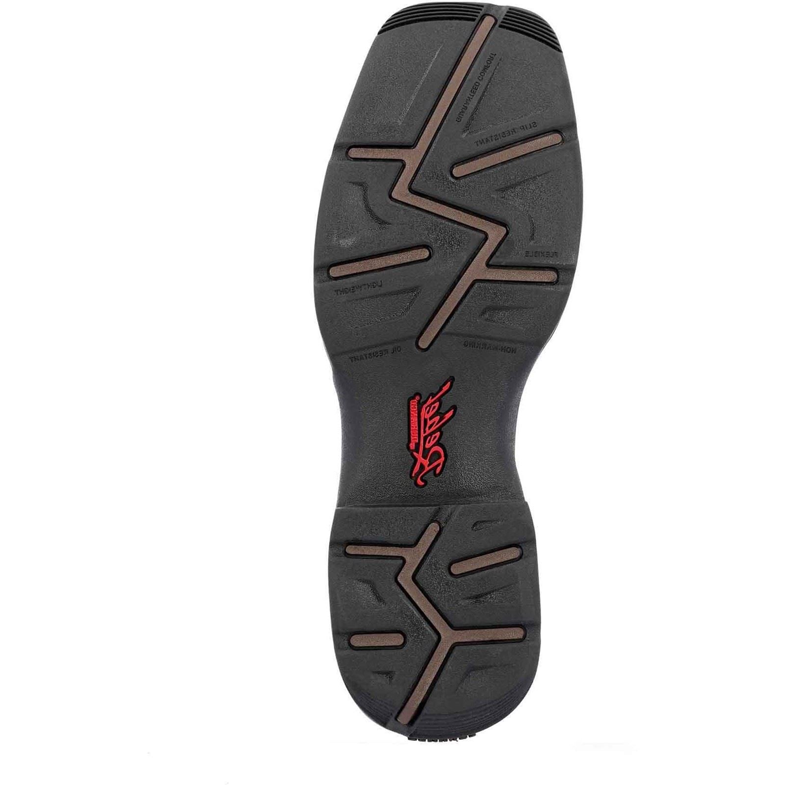 Durango Red Dirt Rebel Leather Men's Old Town Brown/Tan Ankle Boots