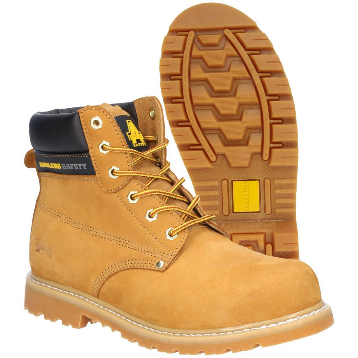 Amblers Safety FS7 Nubuck Honey Safety Boots