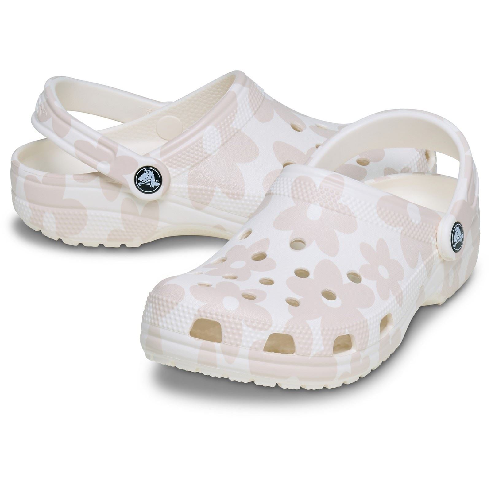 Crocs Classic Pop Petals EVA Women's Chalk/Multi Clogs