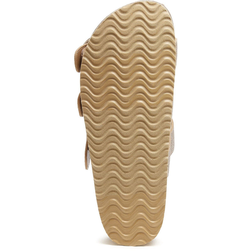 Rocket Dog Astor Glenn Glitter Textile Women's Gold Sandals