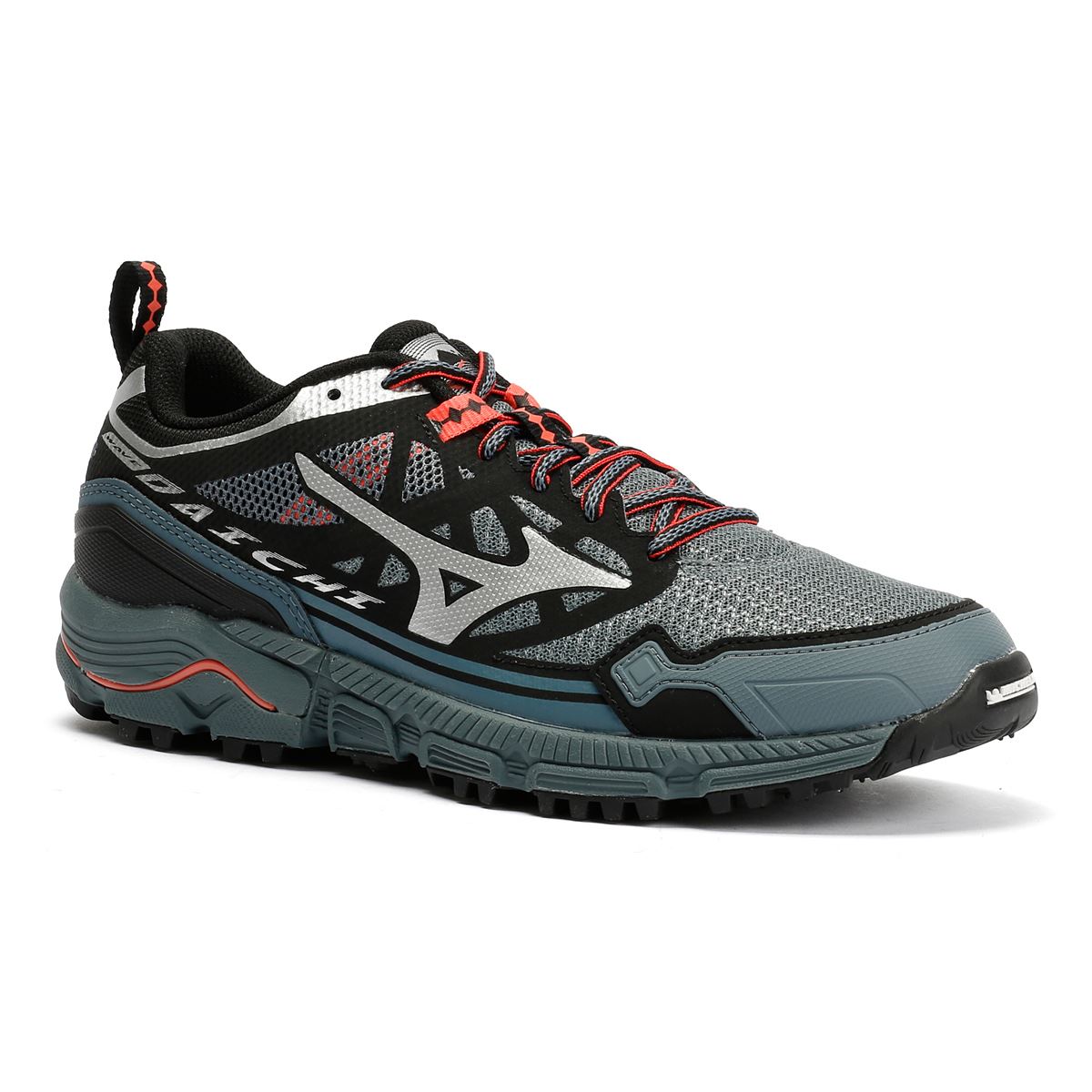 Mizuno Wave Daichi LS Stormy Weather/Silver Trainers