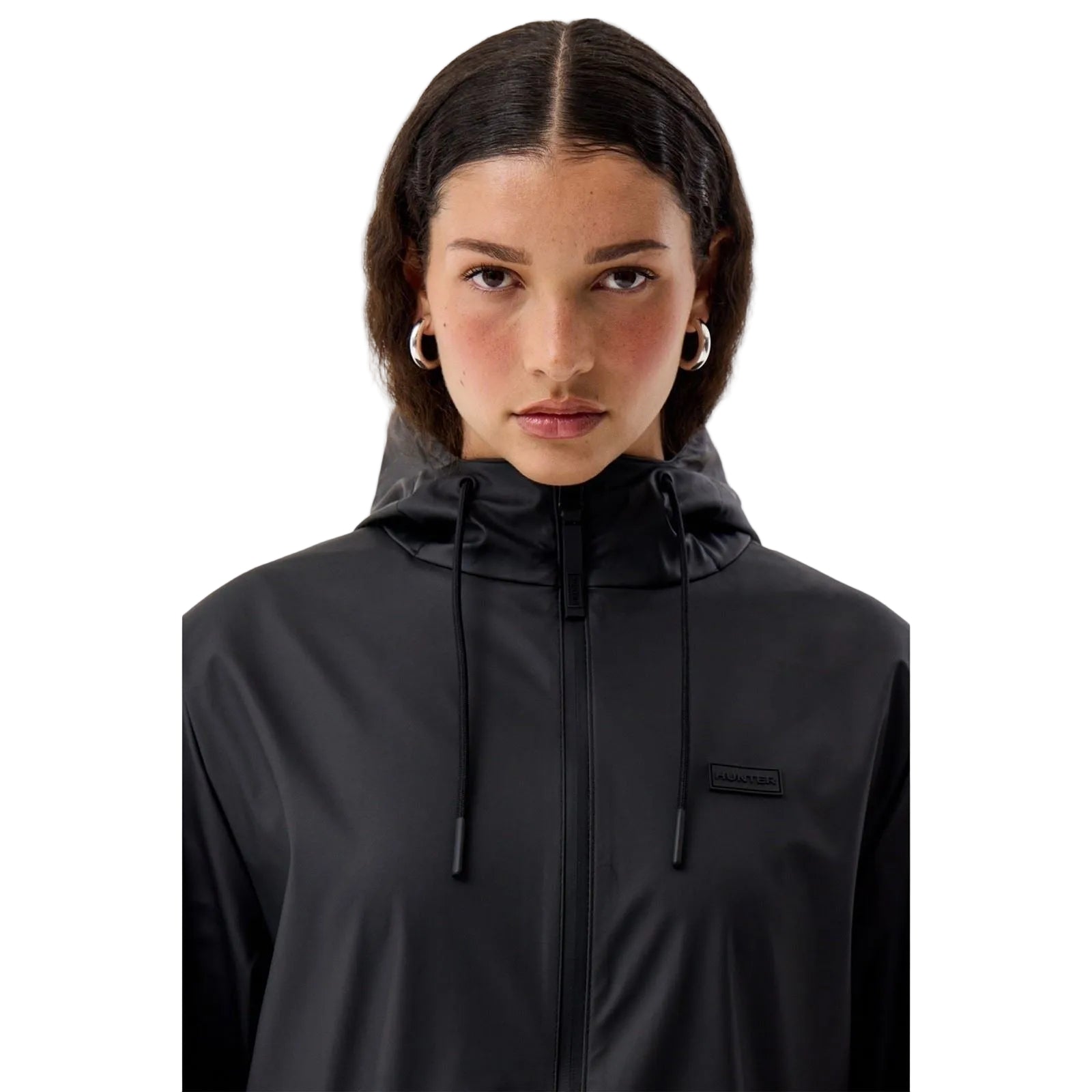 Hunter Andrea Black Rain Coat