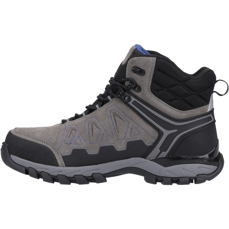 Hi-Tec V-Lite Explorer WP Cow Suede Leather Men's Charcoal/Grey/Dark Blue Hiking Boots
