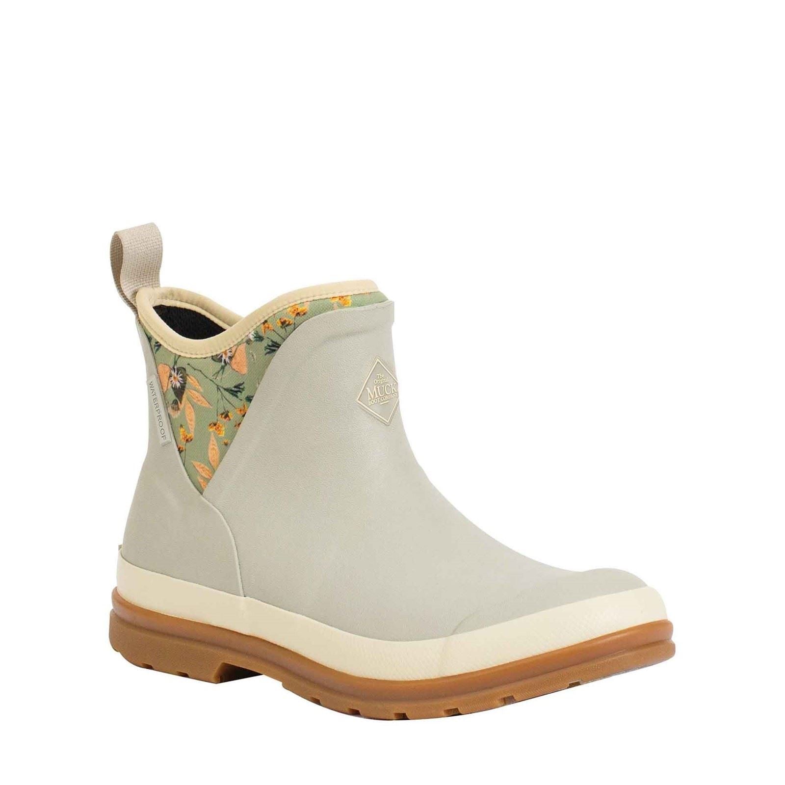 Muck Boots Originals Ankle Rubber Women's Gravel Grey Wellington Boots