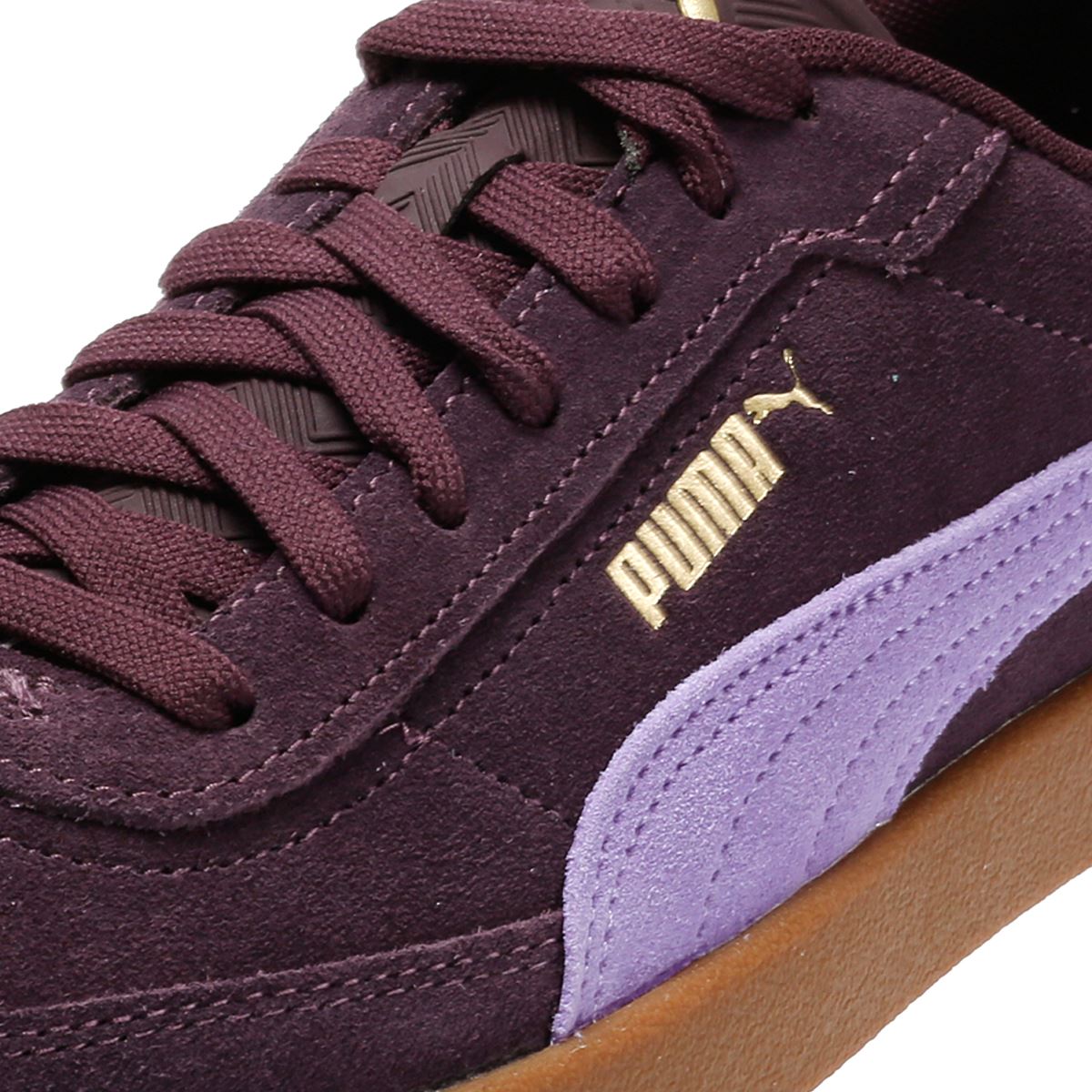 Puma Club II Era Suede Plum Trainers